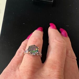 NWOT Mystic Topaz 925 Ring (C592)